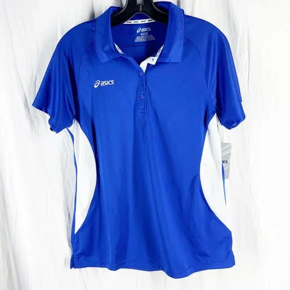 Asics Tops Asics Womens Corporation Polo Size M L Poshmark